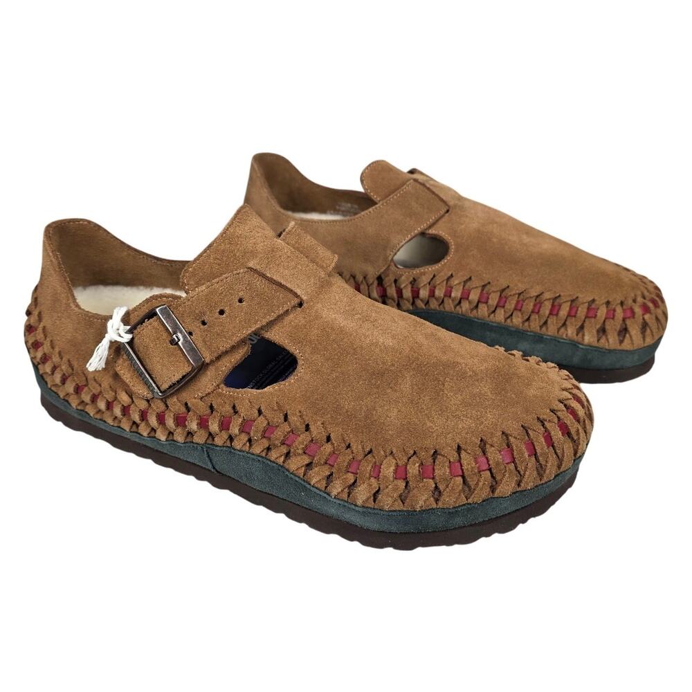 KITH × BIRKENSTOCK LONDON BRAIDED – PREMIUM SUEDE – LIMITED EDITION – SIZE US 10